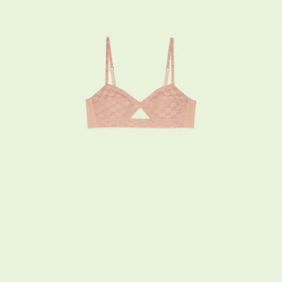 古驰/Gucci GG薄纱文胸 704408-XUAEV-2285 