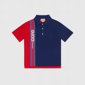 古驰/Gucci 儿童棉皮凯特恤衫 711540-XJEX7-6313