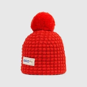 古驰/Gucci 儿童针织羊毛帽 712337-4K206-6400 