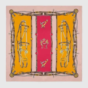 古驰/Gucci 双 G 印花围巾吊带 712443-3G001-5972 