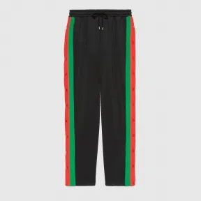 古驰/Gucci 轻盈氯丁橡胶慢跑长裤 715186-XJETG-1152 