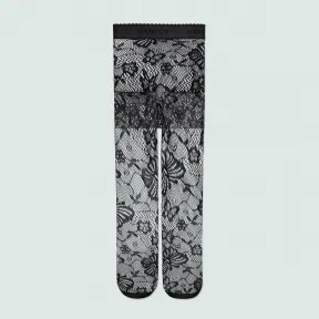 古驰/Gucci 蝴蝶图案尼龙连裤袜 716410-3G245-1000