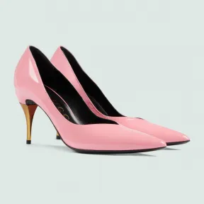 古驰/Gucci 女士漆皮中跟鞋 716687-AAA0P-5809 