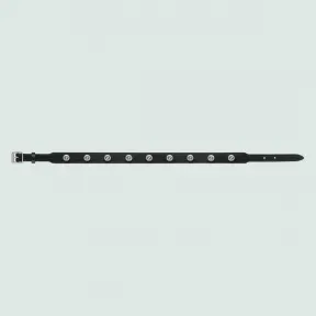 古驰/Gucci 互扣式 G 铆钉皮革项圈 717031-IAAAX-8127 