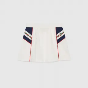 古驰/Gucci 儿童棉质运动短裙 718021-XJE3I-9733