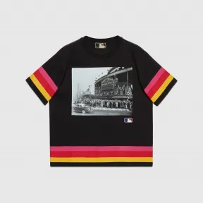 古驰/Gucci 网上独家体育场印花棉质球衣 719779-XJE0G-1082