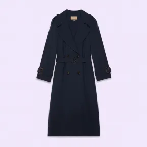 古驰/Gucci 羊毛舒适风衣 720733-Z8A9E-4474