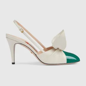 古驰/Gucci 女式中跟后背带高跟鞋 722966-BNC80-3146