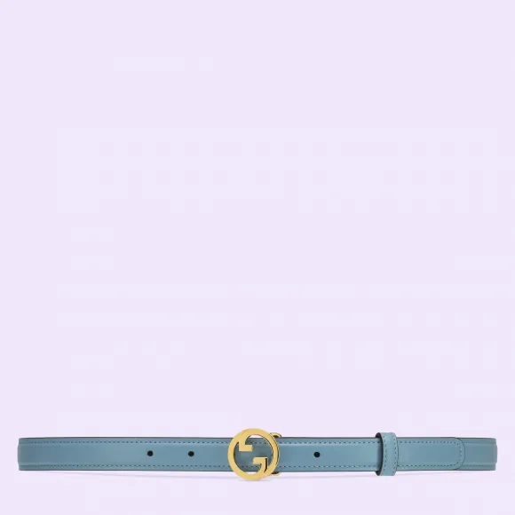 古驰/Gucci GUCCI Blondie窄皮带 723073-US10G-4914