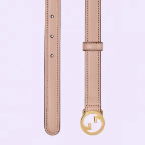 古驰/Gucci GUCCI Blondie窄皮带 723073-US10G-6910