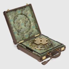 古驰/Gucci 装饰性跳棋套装（连Ophidia收纳盒） 723300-FABH6-8866