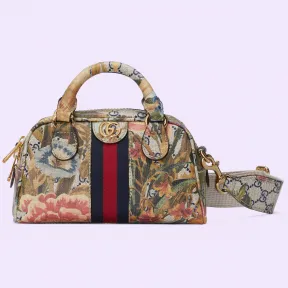 古驰/Gucci 在线专属Ophidia GG Flora 迷你手提袋 724606-FAA5I-8581