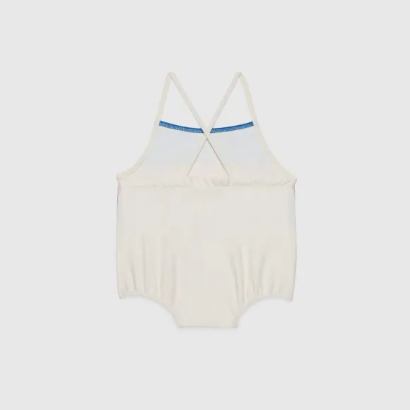 古驰/Gucci 宝宝印花莱卡泳装 725575-XJE3U-9122