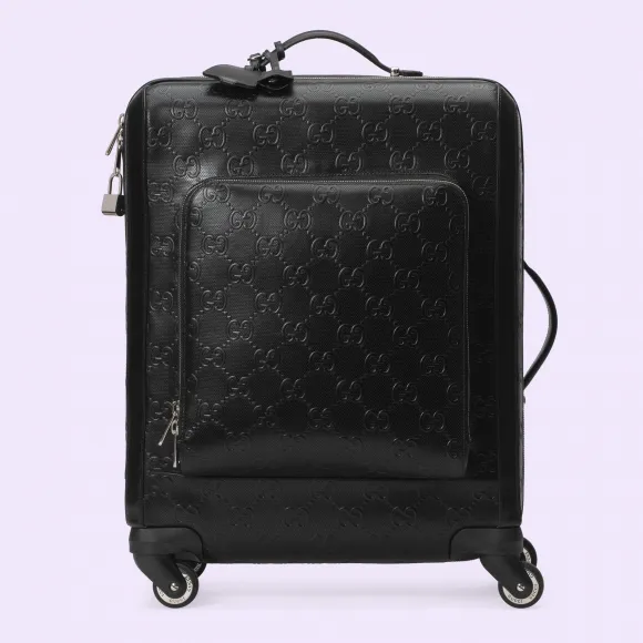 古驰/Gucci GG浮雕小型登机箱 728097-1W3AN-1000