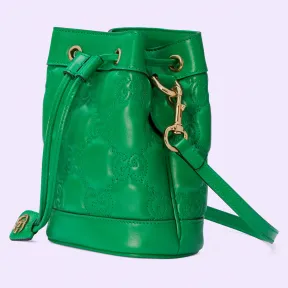 古驰/Gucci GG马蹄纹 皮革桶包 728231-UM8HG-3773