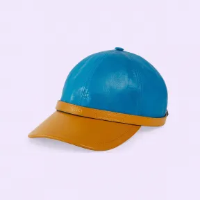 古驰/Gucci 皮革棒球帽 728964-3HARA-4275