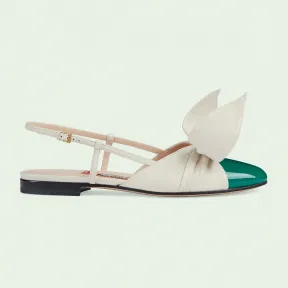 古驰/Gucci 女士芭蕾舞平底绊带鞋 729755-BNC80-3146