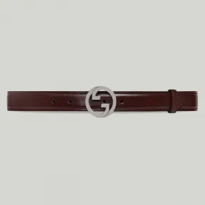 古驰/Gucci GUCCI Blondie窄皮带 734771-US10N-6039