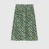 古驰/Gucci 丝质腰带印花短裙 738100-ZAMVJ-3616