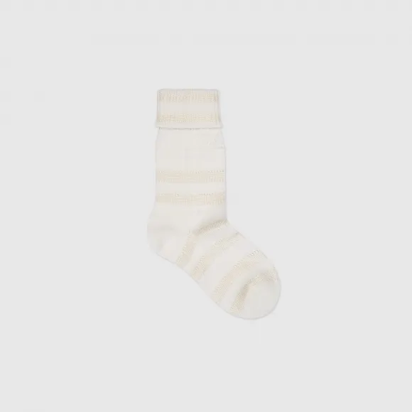 古驰/Gucci 儿童棉丝袜 739820-4KABL-9200