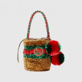 古驰/Gucci 迷你互扣式 G 顶部提手包 746007-FABZF-8247