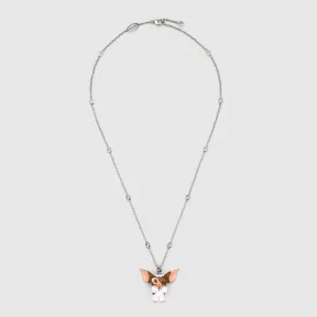 古驰/Gucci 交错的G链与小精灵吊坠 746114-J1630-8489