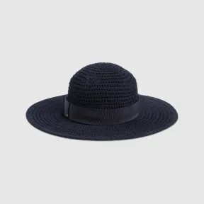 古驰/Gucci 钩编棉质宽边帽 747334-4HAY9-4068