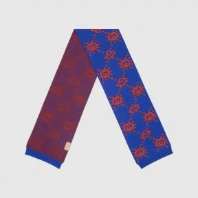 古驰/Gucci 儿童互扣式 G 羊毛围巾 748424-4K206-4374