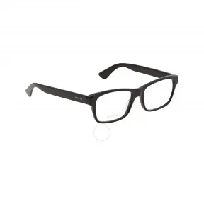 古驰/Gucci Demo Rectangular Men's Eyeglasses GG0006ON 005 55