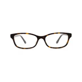 古驰/Gucci Havana 平底方形眼镜 GG0730O006