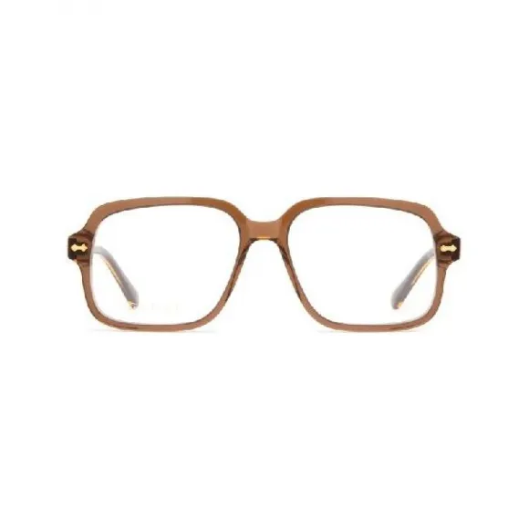 古驰/Gucci 棕色方框眼镜 GG0913O003