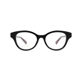 古驰/Gucci GG 黑色椭圆框眼镜 GG0924O003