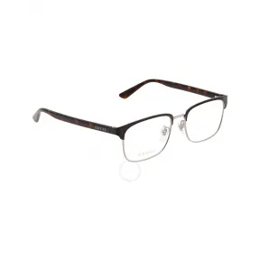 古驰/Gucci Demo Rectangular Men's Eyeglasses GG0934OA 003 54