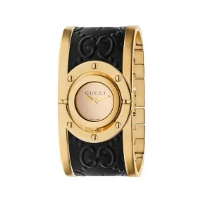 古驰/Gucci Twirl系列 钢 石英机芯 女表 YA112444