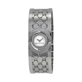 古驰/Gucci Twirl系列 钢 石英机芯 女表 YA112510