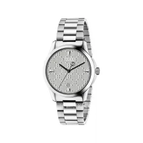 古驰/Gucci FEATURES系列 钢 石英机芯 女表 YA1264024