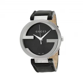 古驰/Gucci Interlocking系列 钢 石英机芯 男表 YA133205