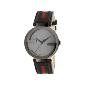 古驰/Gucci Interlocking系列 钢 石英机芯 男表 YA133206