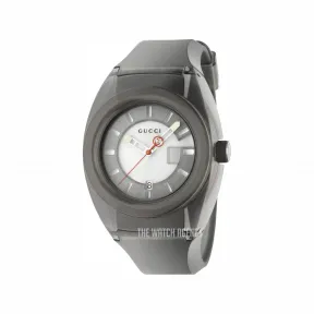 古驰/Gucci FEATURES系列 （透明）树脂 石英机芯 男表 YA137111