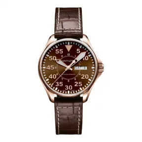 汉密尔顿/Hamilton 卡其航空系列 自动机械 男表 H64445595