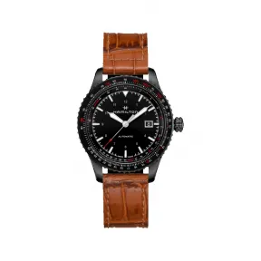 汉密尔顿/Hamilton 卡其航空系列 42MM 精钢 自动上链机芯 男表 H76625530