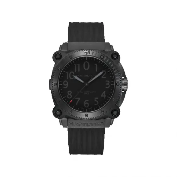 汉密尔顿/Hamilton 卡其海军系列 46 MM 钛合金 自动上链机芯 男表 H78505332