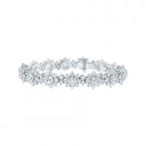 海瑞温斯顿/HarryWinston Sunflower大号钻石手链 BRDPNALGSF