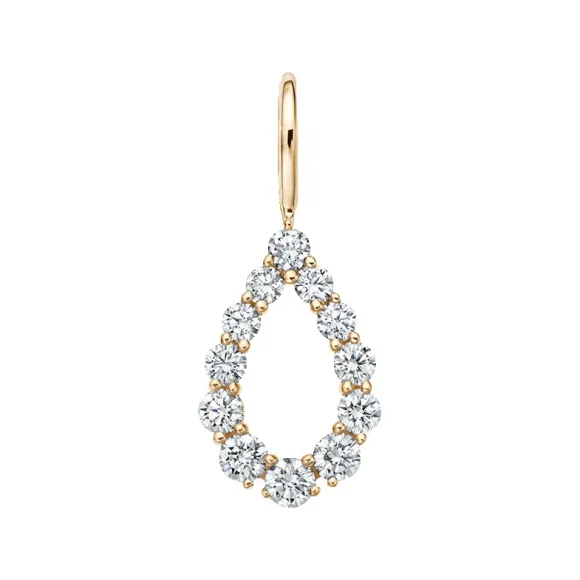 海瑞温斯顿/HarryWinston Charms Loop黄金坠饰 CMDYRDSILP