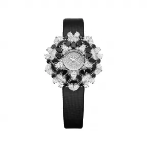 海瑞温斯顿/HarryWinston Winston Kaleidoscope High Jewelry Watch Black & White by Harry Winston HJTQHM36PP005