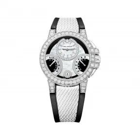 海瑞温斯顿/HarryWinston Ocean Biretrograde Black & White Automatic 36MM OCEABI36WW058