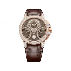 海瑞温斯顿/HarryWinston Ocean Sparkling Biretrograde Automatic 42MM OCEABI42RR003