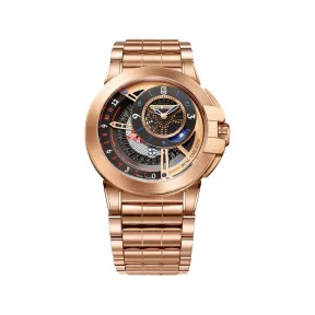 海瑞温斯顿/HarryWinston Ocean Dual Time Automatic 44MM OCEATZ44RR013