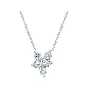 海瑞温斯顿/HarryWinston Winston Cluster小号钻石坠饰 PEDPCLSMWC