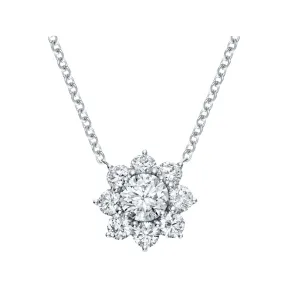 海瑞温斯顿/HarryWinston Sunflower大号钻石坠饰 PEDPNALGSF